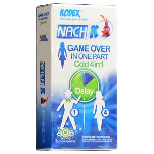 کاندوم چهار کاره خنک گیم آور NACH-Game Over