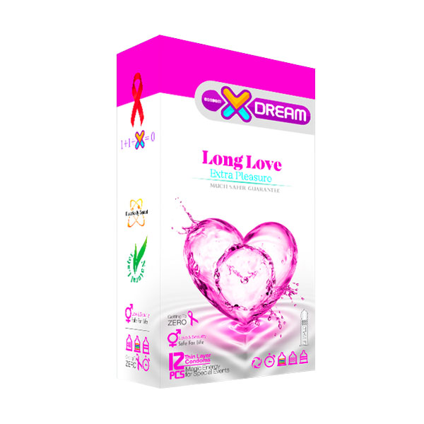 کاندوم لذت طولانی ایکس دریم long love