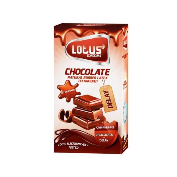 کاندوم شکلات تاخیری لوتوس Lotus Chocolate