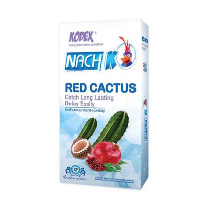 کاندوم کدکس بزرگ کننده و تاخیری Red Cactus