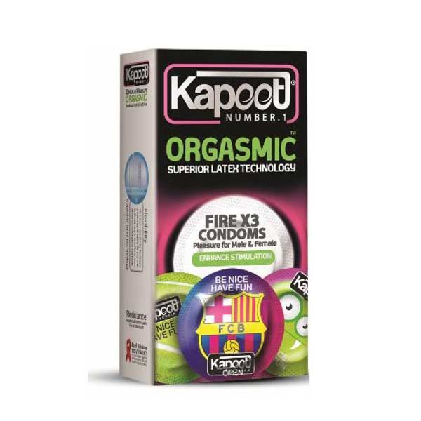 orgasmic-kapoot-barcelona کاندوم خاردار و تاخیری کاپوت مدل Orgasmic