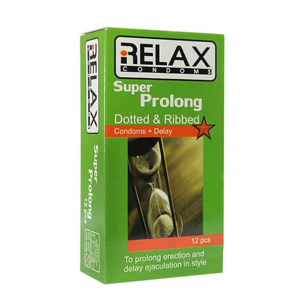 کاندوم فوق تاخیری ریلکس Relax Super Prolong condom