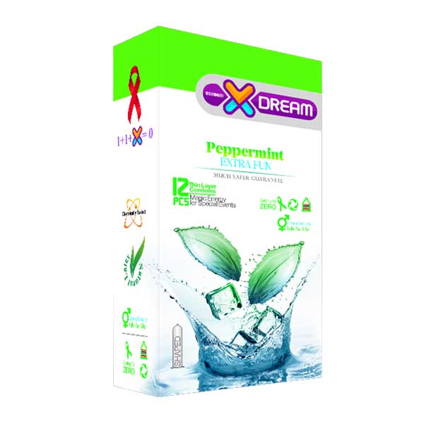 کاندوم خنک کننده ایکس دریم Xdream Peppermint