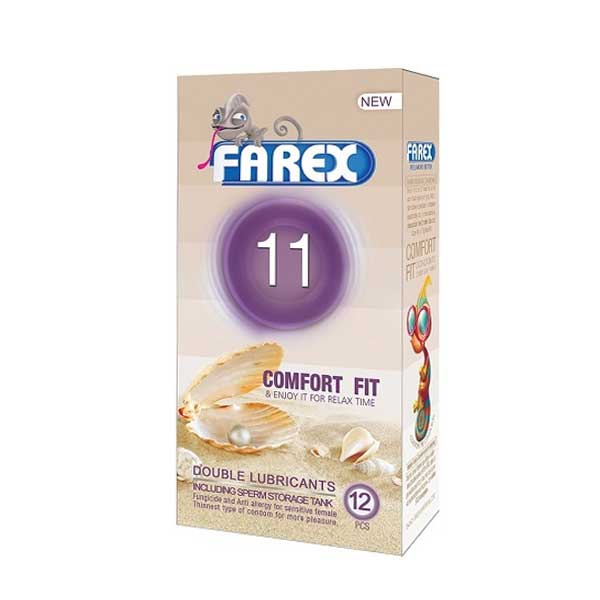 farex-comfort-fit کاندوم آنتی باکتریال فارکس مدل Comfort Fit