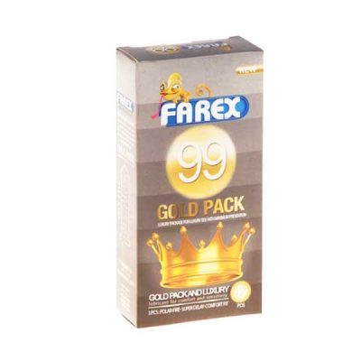 کاندوم فارکس مدل طلایی Farex Gold