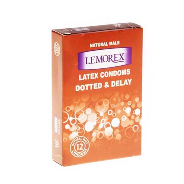 lemorex-dottes-delay کاندوم لمورکس خاردار و تاخیری Dotted and Delay