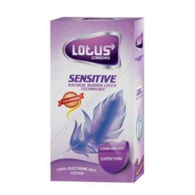 کاندوم خیلی نازک لوتوس مدل Sensitive