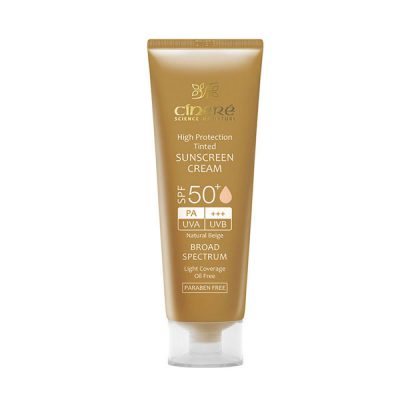کرم ضد آفتاب رنگی سینره SPF50 حجم 50 میلی لیتر
