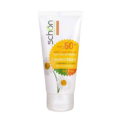 کرم ضد آفتاب رنگی فاقد چربی شون با رنگ طبیعی + SPF50