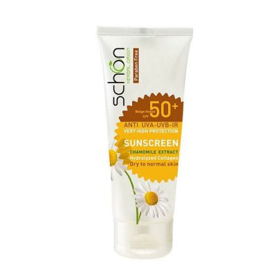 کرم ضد آفتاب شون با رنگ بژ +SPF50