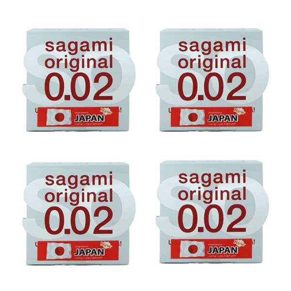 sagami-4pcs-pak پک 4 عددی کاندوم ساگامی سایز نرمال