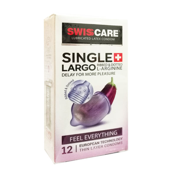 swiscare-single-largo کاندوم بزرگ گننده Swiscare Single Largo