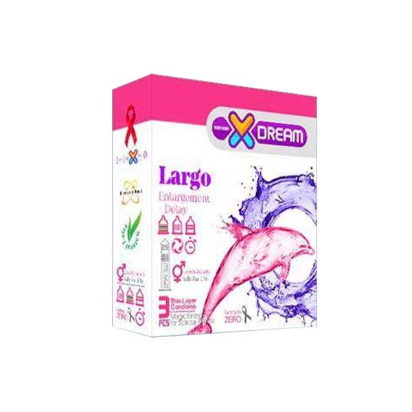 xdream-largo-3pcs کاندوم لارگو ایکس دریم Xdream Largo بسته 3 عددی