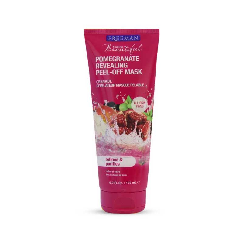 Freeman-Feeling-Beautiful-Pomegranate-1 ماسک صورت لایه بردار فریمن حاوی عصاره میوه
