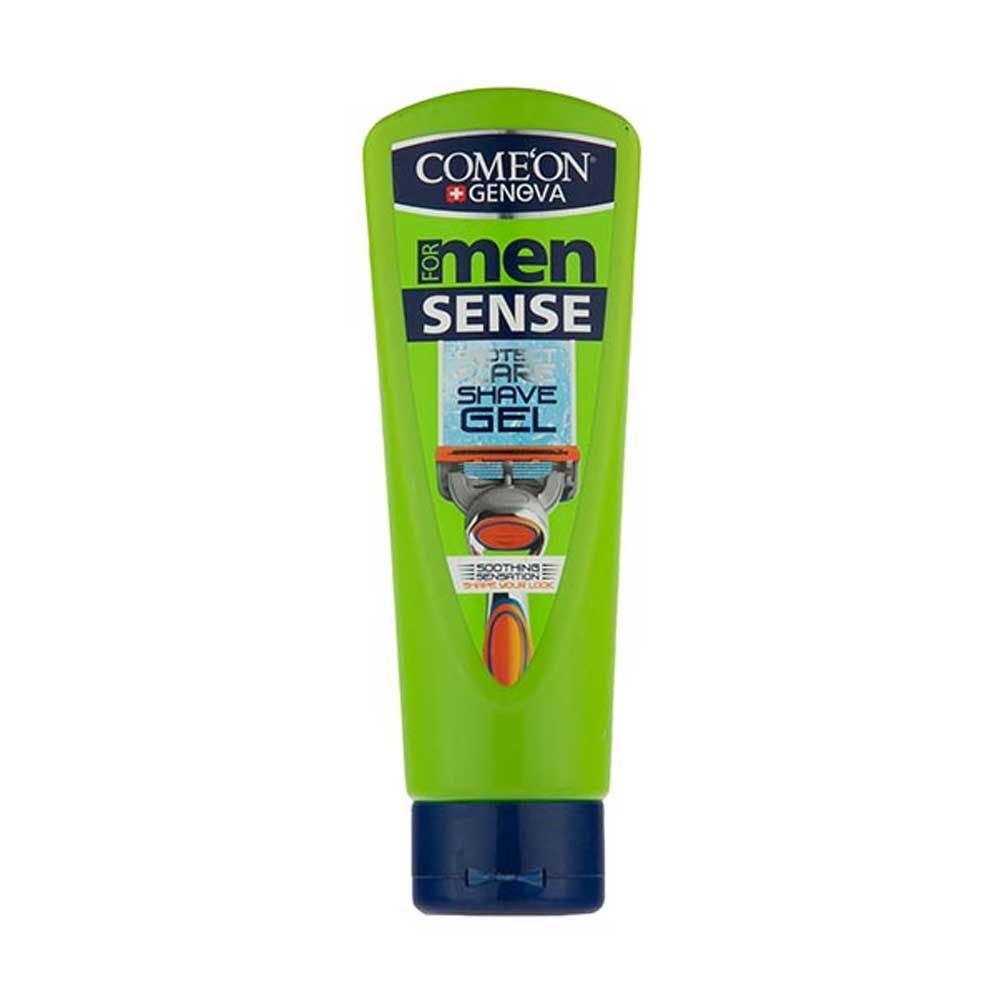 comeon-zhel-sens-forman ژل اصلاح مردانه کامان مدل Sense حجم 200 میل
