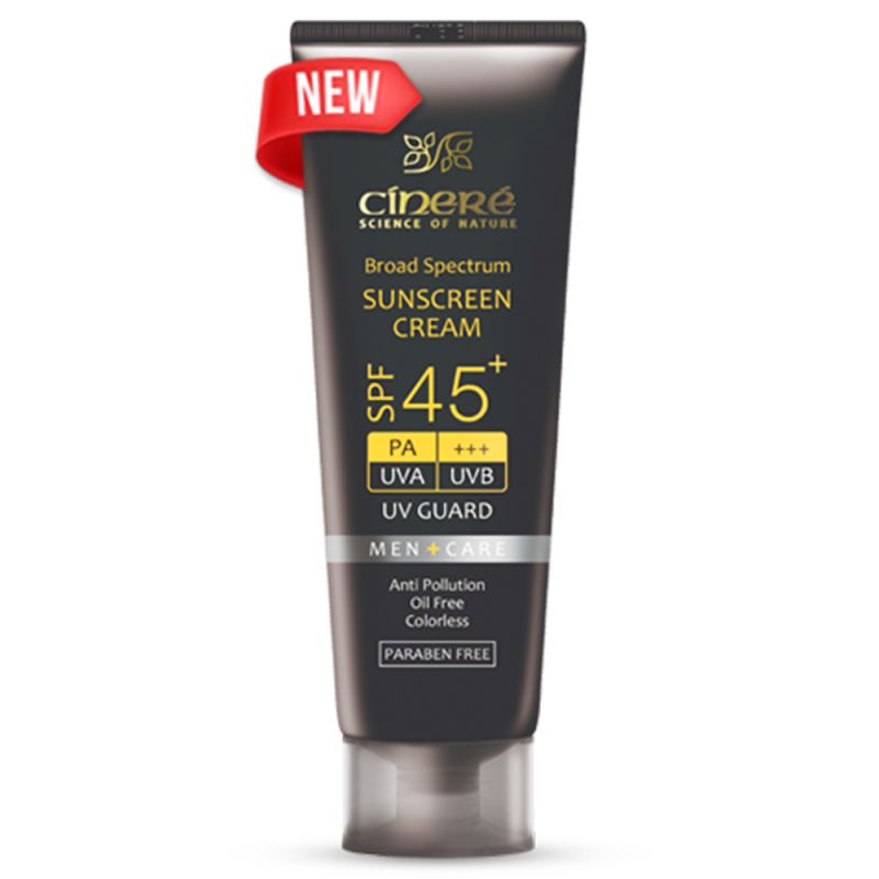 cinere-active-sunscreen-cream-spf-45-631328812001_1 کرم ضد آفتاب SPF45 مخصوص آقایان سینره 50 میل