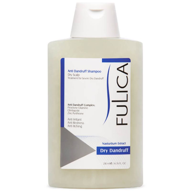 fulica-dry-hair-shampoo-200-ml-155260301901-01 شامپو ضد شوره فولیکا مخصوص شوره و پوست سر خشک 200 میل