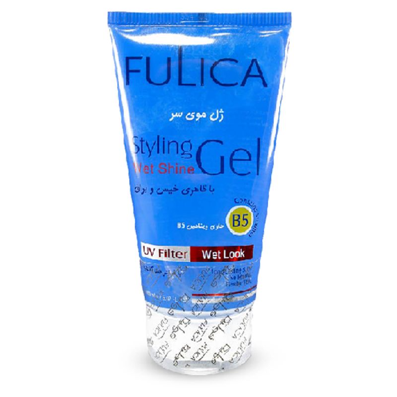 fulica-gel-155230551202_0 ژل موی فولیکا با ظاهر خیس و براق 150 میل