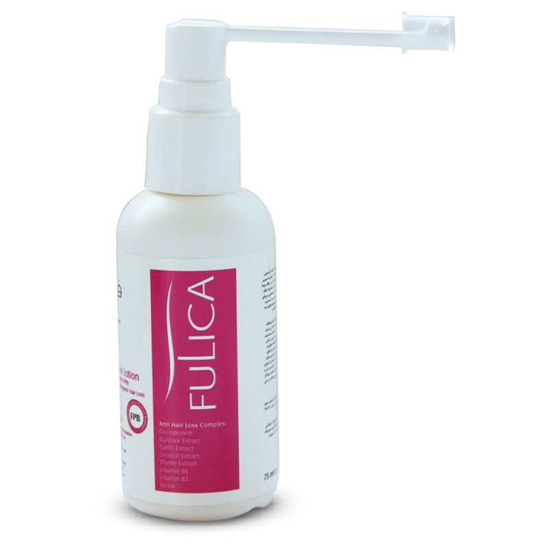 fulica-hair-lotion-155140011101_0 لوسیون تقویت کننده مو و ابرو فولیکا مخصوص بانوان 75 میل