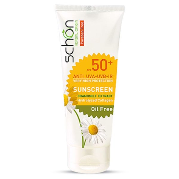 کرم ضد آفتاب بی رنگ فاقد چربی مناسب پوست چرب +SPF50 شون 50 میل