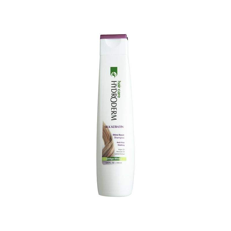 shampoo-heydroderm شامپو براق کننده هیدرودرم مدل Ginkgo Biloba حجم 250 میل