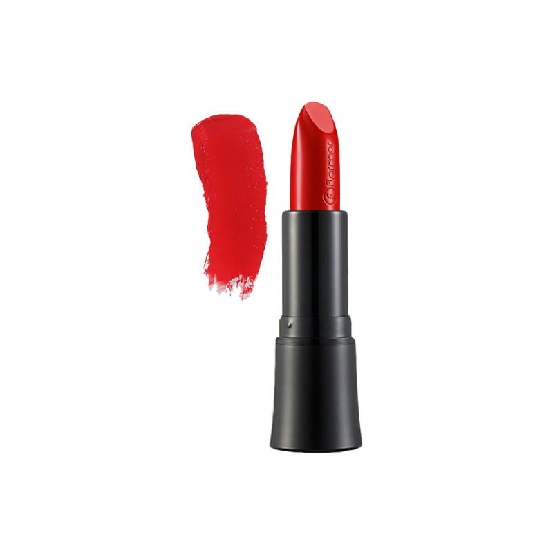 1540021158 رژ لب فلورمار مدل Super Matte شماره 206 رنگ Red Luxury