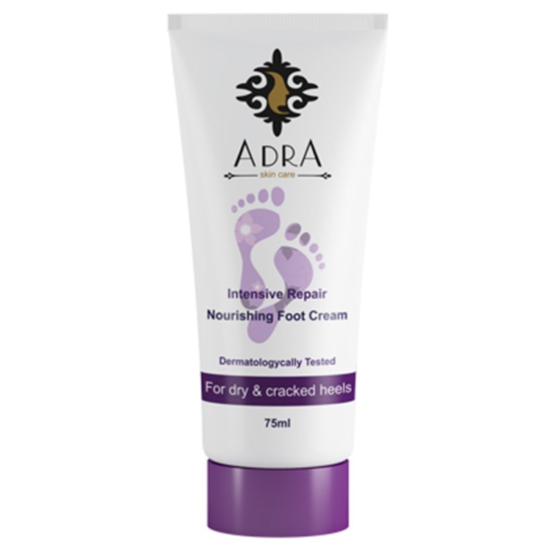 adra-foot-cream-916000000015 کرم ترک پا آدرا مدل آلوئه ورا و بابونه حجم 75 میل