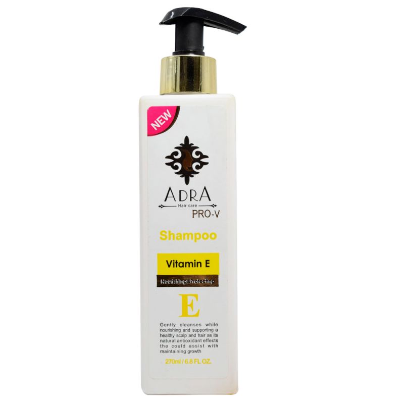 adra-vitamine-shampoo-270ml-913000000034 شامپو مو آدرا مدل nourishing and protecting حجم 270 میل