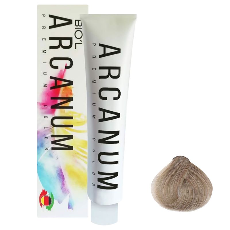 arcanum-hair-color-10-9-831000000076 رنگ مو آرکانوم بیول سری گردویی حجم 120 میل - شماره 10.9 (بلوند گردویی پلاتینه)