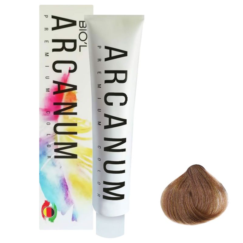 arcanum-hair-color-6-39-831000000085 رنگ مو آرکانوم بیول سری بیسکویتی- شماره 6.39 (بلوند بیسکویتی تیره) حجم 120 میل