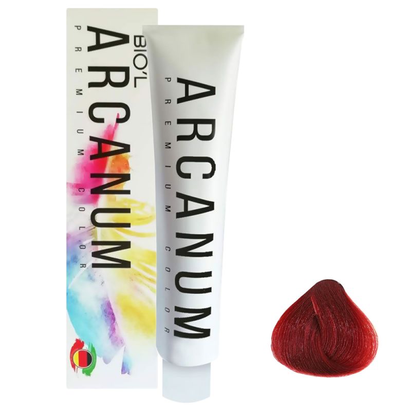 arcanum-hair-color-6-66-831000000012 رنگ مو آرکانوم سری قرمز آتشین - شماره 6.66(شرابی قرمز آتشین تیره)حجم 120 میل