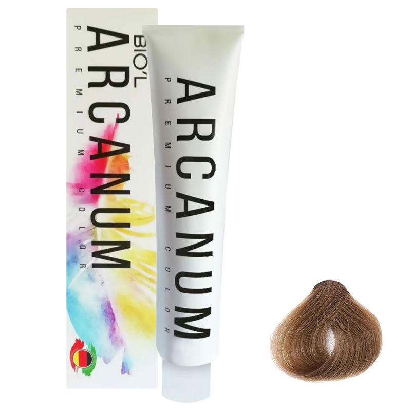arcanum-hair-color-7-82-831000000066 رنگ مو آرکانوم بیول سری کاراملی - شماره 7.82 (بلوند کاراملی متوسط )حجم 120 میل