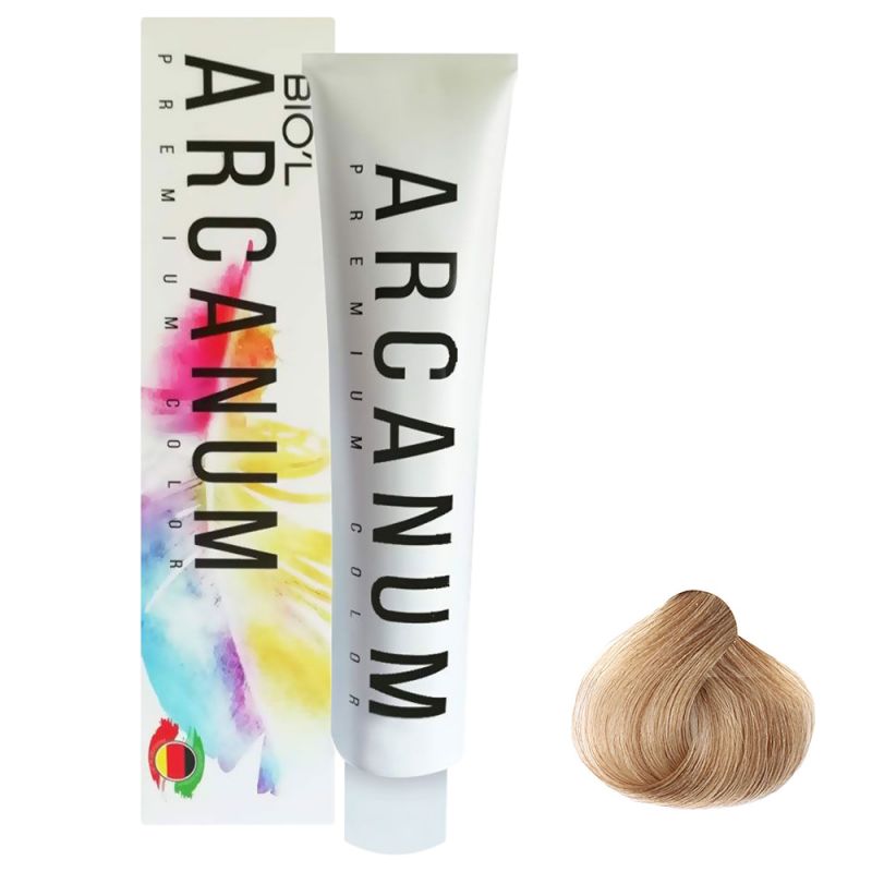 arcanum-hair-color-9-82-831000000067 رنگ مو آرکانوم بیول سری کاراملی - شماره 9.82 (کاراملی خیلی روشن)حجم 120 میل