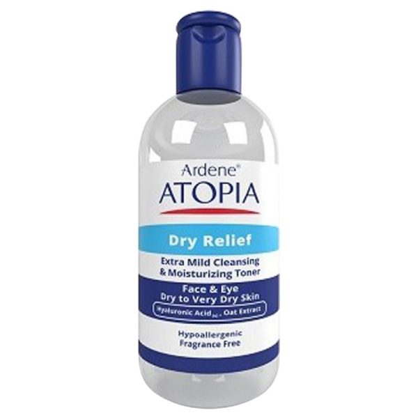 تونیک پاک کننده بسیار ملایم صورت و اطراف چشم آردن سری اتوپیا مدل Dry Releif حجم 250 میل