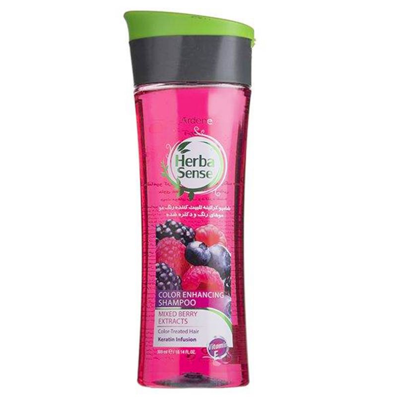 arden-herbasen-shampoo-153260341902 شامپو کراتینه تثبیت کننده رنگ مو آردن سری هرباسنس حجم 300 میل