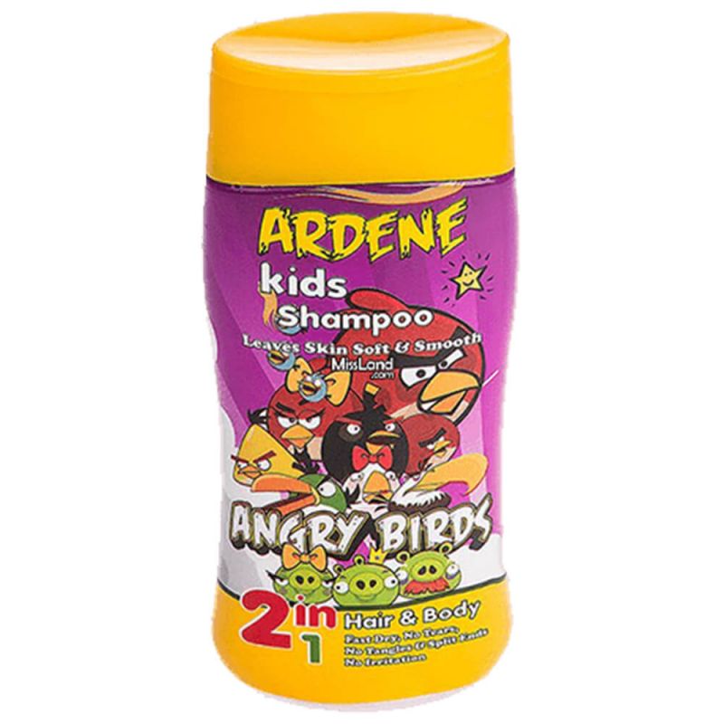 arden-kids-shampoo-angry-birds-153263051902 شامپو سر و بدن بچه آردن 200 میل