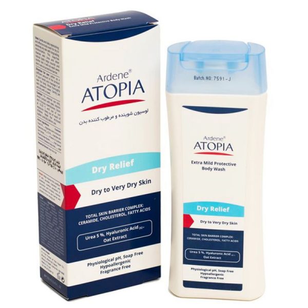 لوسیون شستشو بدن آردن مدل Dry Relief وزن 250 گرم