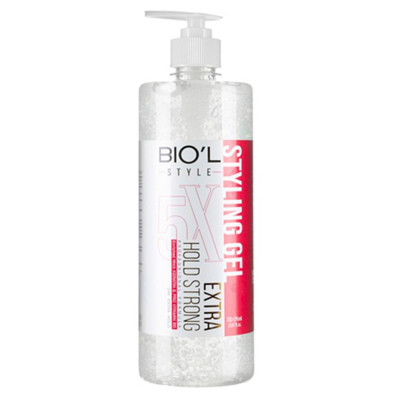 biol-gel-hold-strong-extera-700ml-116000000003 ژل حالت دهنده مو بیول مدل Extra Strong حجم 700 میل