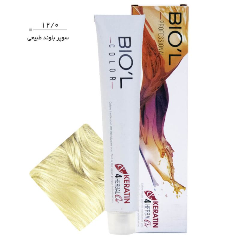 biol-professional-12-0-326130701278 رنگ موی Professional بیول سری Super Blonde حجم 100 میل-12.0 (سوپر بلوند طبیعی)