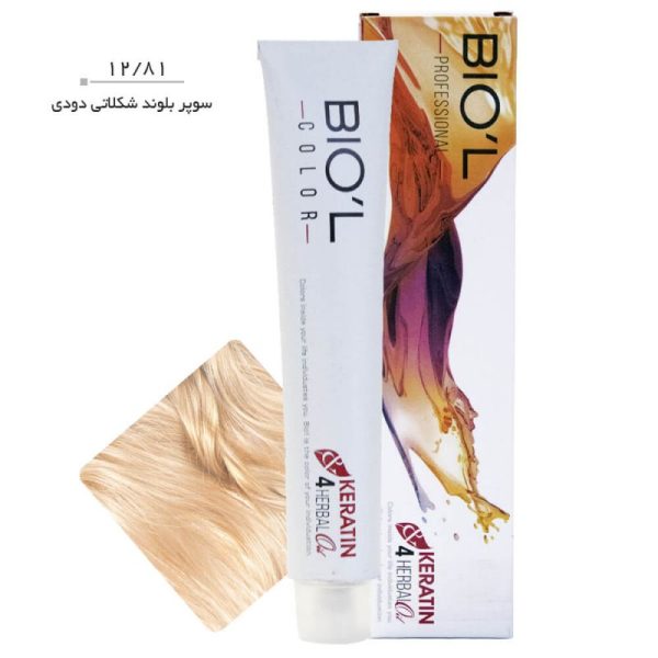 رنگ موی Professional بیول سری Super Blonde حجم 100 میل-12.81 (سوپر بلوند شکلاتی دودی)