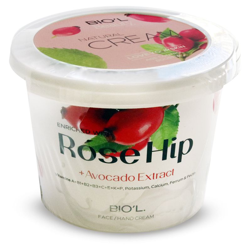 biol-rose-hip-116130141601_0 کرم دست و صورت بیول مدل Rose Hip حجم 250 میل