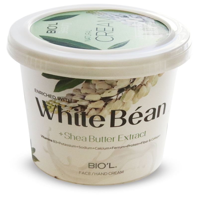 biol-white-beam-116130141603_0 کرم دست و صورت بیول مدل White Bean حجم 250 میل