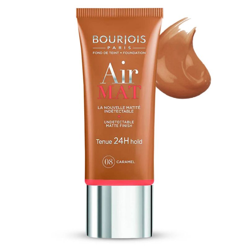 bourjuis-air-mat-foundation-08-181308201218_0 کرم پودر بورژوا سری Air Mat شماره 08 حجم 30 میل