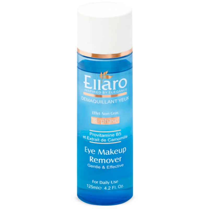 ellaro-eye-make-up-remover-125-ml-111270041903-01 پاک کننده آرایش 2 فاز دور چشم الارو مدل Demaquillant Yeux