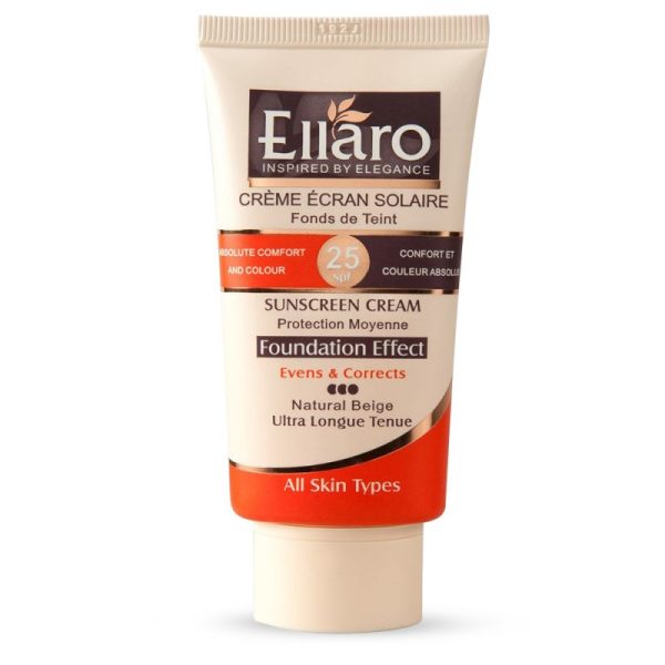 کرم ضد آفتاب رنگی الارو مدل Beige Clair SPF25 حجم 40 میل