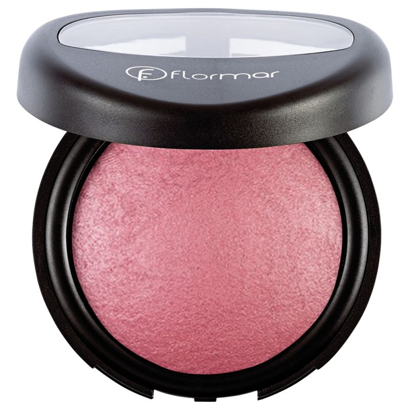 flormar-baked-blush-040-103170982740 رژگونه فلورمار سری Baked شماره 040 رنگ Shimmer Pink