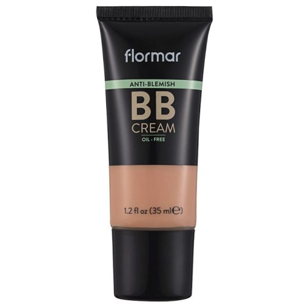 کرم BB فاقد چربی فلورمار مدل Anti-Blemish حجم 35 میل-شماره AB04 (Light/Medium)