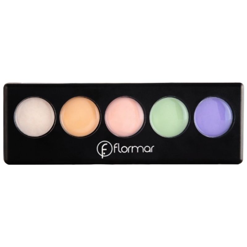 flormar-eyeshadow-palette-5colour-103131111410 پالت 5 رنگ کانسیلر فلورمار