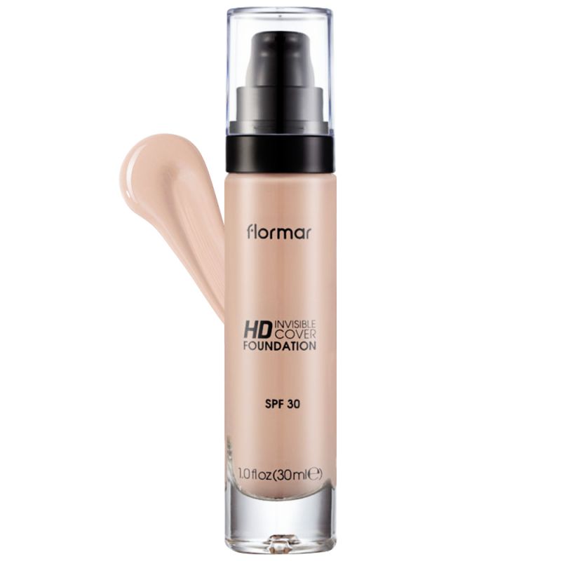 flormar-hd-fondation-40-103130831140 کرم پودر SPF30 فلورمار مدل HD شماره 40 حجم 30 میل