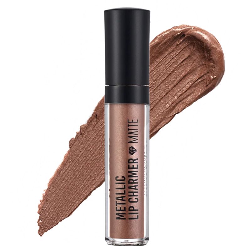 flormar-metallic-lip-charmer-02-103201081402_0 رژ لب مایع متالیک مات فلورمار مدل Lip Charmer - شماره 02 (Appealing)